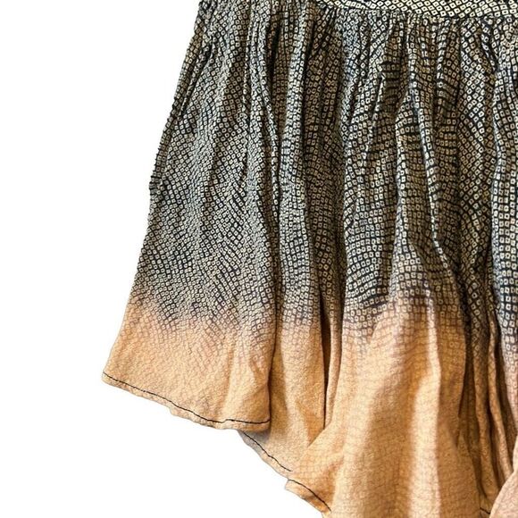 Akemi + Kin Embellished Tank Top XS Sleeveless Peplum Hem Boho Chic - Picture 3 of 5